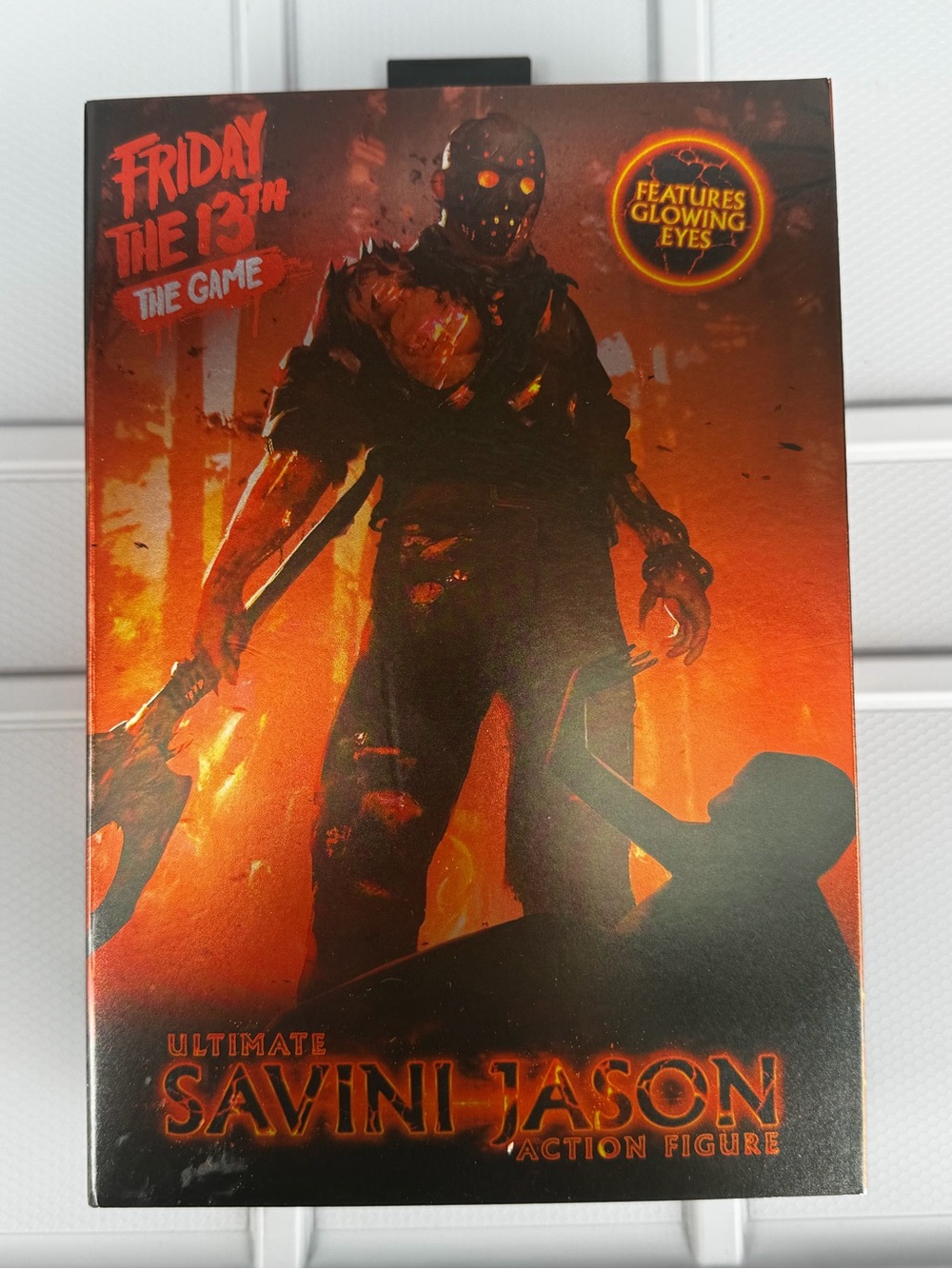 NECA ULTIMATE SAVINI JASON ACTION FIGURE FRIDAY THE 13TH THE GAME BRAND NEW
